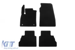 image-9-Textilfußmatten von Rigum geeignet für Ford Tourneo Courier nach 2024, 5 Sitze, Set aus 4 Stück, schwarz