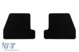 Textilfußmatten von Rigum geeignet für Ford Focus 2015-2018, Set aus 4 Stück, schwarz-image-6248105