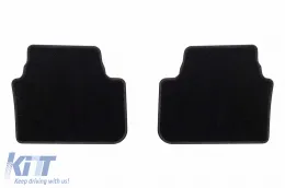 Textilfußmatten von Rigum geeignet für Honda Accord 2003-2008, Set aus 4 Stück, schwarz-image-6245318