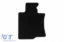 Textilfußmatten von Rigum geeignet für Honda Accord 2008-2015, Set aus 4 Stück, schwarz-image-6245323
