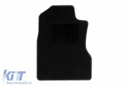 Textilfußmatten von Rigum geeignet für Honda CR-V 2002-2007, Set aus 4 Stück, schwarz-image-6245358