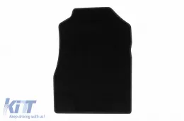 Textilfußmatten von Rigum geeignet für Honda CR-V 2007-2013, Set aus 4 Stück, schwarz-image-6245366