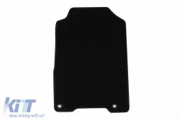 Textilfußmatten von Rigum geeignet für Honda CR-V 2013-2018, Set aus 4 Stück, schwarz-image-6245373