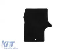 Textilfußmatten von Rigum geeignet für Hyundai H350 nach 2014, Set mit 2 Stück, schwarz-image-6245407