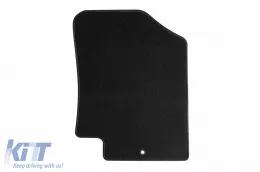 Textilfußmatten von Rigum geeignet für Hyundai i20 2009-2010, Set aus 4 Stück, schwarz-image-6245433
