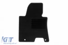 Textilfußmatten von Rigum geeignet für Hyundai i30 2012-2017, Set aus 4 Stück, schwarz-image-6245446