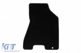 Textilfußmatten von Rigum geeignet für Hyundai Tucson 2005-2009, Set aus 4 Stück, schwarz-image-6245739