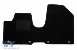 Textilfußmatten von Rigum geeignet für Hyundai Ioniq 5 nach 2021, Set aus 4 Stück, schwarz-image-6247323