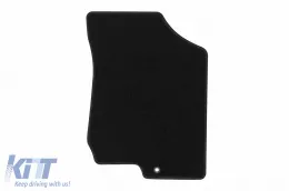 Textilfußmatten von Rigum geeignet für Hyundai i30 2007-2012, Set aus 4 Stück, schwarz-image-6248052