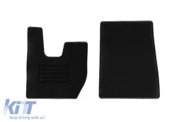 Textilfußmatten von Rigum geeignet für Iveco S-Way nach 2019, Set aus 3 Teilen, schwarz-image-6246957