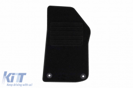 Textilfußmatten von Rigum geeignet für Jeep Wrangler nach 2018, Set aus 4 Stück, schwarz-image-6245597