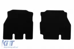 Textilfußmatten von Rigum geeignet für Jeep Wrangler nach 2018, Set aus 4 Stück, schwarz-image-6245599