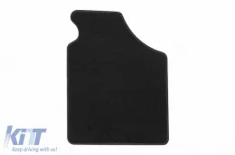 Textilfußmatten von Rigum geeignet für KIA Rio 2003-2006, Set aus 4 Stück, schwarz-image-6245689