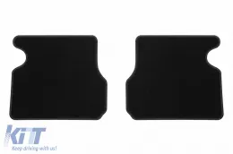 Textilfußmatten von Rigum geeignet für KIA Rio 2003-2006, Set aus 4 Stück, schwarz-image-6245690