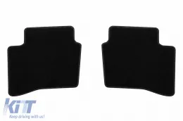 Textilfußmatten von Rigum geeignet für KIA Rio 2011-2017, Set aus 4 Stück, schwarz-image-6245703
