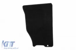 Textilfußmatten von Rigum geeignet für KIA Sorento 2003-2009, Set aus 4 Stück, schwarz-image-6245709
