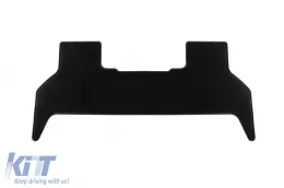 Textilfußmatten von Rigum geeignet für Land Rover Defender 110 nach 2020, Set aus 3 Teilen, schwarz-image-6247273