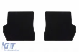 Textilfußmatten von Rigum geeignet für Mazda 2 2002-2007, Set aus 4 Stück, schwarz-image-6245793