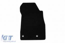 Textilfußmatten von Rigum geeignet für Mazda 2 2007-2015, Set aus 4 Stück, schwarz-image-6245799