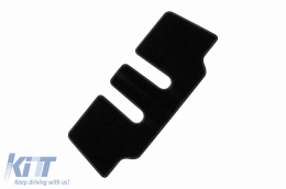 Textilfußmatten von Rigum geeignet für Mazda 5 2006-2018, Set aus 4 Stück, schwarz-image-6245837