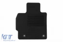 Textilfußmatten von Rigum geeignet für Mazda CX-7 Diesel 2009-2012, Set aus 4 Stück, schwarz-image-6247018