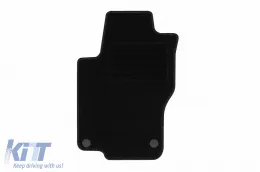 Textilfußmatten von Rigum geeignet für Mercedes GL X164 2006-2012, Set aus 4 Stück, schwarz-image-6245993