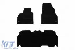 image-51-Textilfußmatten von Rigum geeignet für Mercedes Citan W415 2012-2020 5m, Set aus 4 Stück, schwarz