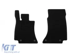 Textilfußmatten von Rigum geeignet für Mercedes E-Klasse W214, S214 nach 2023, Set aus 4 Stück, schwarz-image-6247777