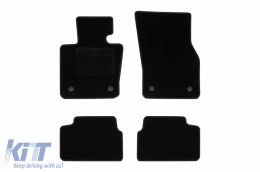 image-74-Textilfußmatten von Rigum geeignet für Mini Cooper 5 Türen nach 2013, Set von 4 Stück, schwarz