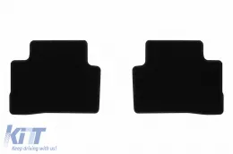 Textilfußmatten von Rigum geeignet für Nissan Qashqai 2014-2021, Set aus 4 Stück, schwarz-image-6244245