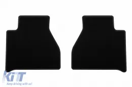 Textilfußmatten von Rigum geeignet für Nissan Navara nach 2016, Set mit 4 Stück, schwarz-image-6245304