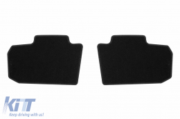Textilfußmatten von Rigum geeignet für Nissan Leaf nach 2017, Set aus 4 Stück, schwarz-image-6246111