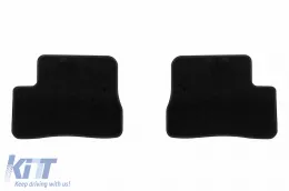 Textilfußmatten von Rigum geeignet für Nissan Micra 2003-2010, Set aus 4 Stück, schwarz-image-6246125