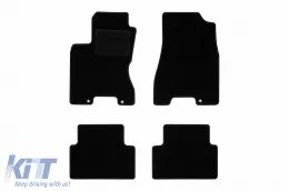 image-76-Textilfußmatten von Rigum geeignet für Nissan X-Trail T31 2007-2014, Set aus 4 Stück, schwarz