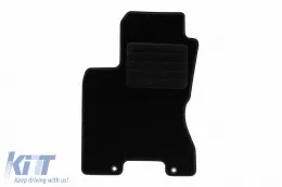Textilfußmatten von Rigum geeignet für Nissan X-Trail T31 2007-2014, Set aus 4 Stück, schwarz-image-6246205