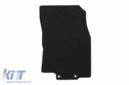 Textilfußmatten von Rigum geeignet für Nissan X-Trail T32 2014-2020, Set aus 4 Stück, schwarz-image-6246213