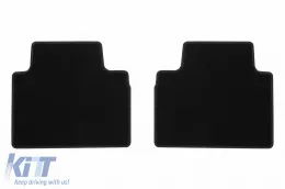 Textilfußmatten von Rigum geeignet für Nissan X-Trail T32 2014-2020, Set aus 4 Stück, schwarz-image-6246214