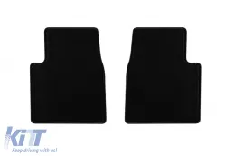 Textilfußmatten von Rigum geeignet für Opel Frontera Hybrid, Citroen C3 Aircross Hybrid nach 2024, Set aus 4 Stück, schwarz-image-6243969