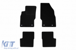 image-14-Textilfußmatten von Rigum geeignet für Opel Corsa D 2006-2014, Set aus 4 Stück, schwarz