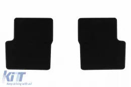 Textilfußmatten von Rigum geeignet für Opel Corsa D 2006-2014, Set aus 4 Stück, schwarz-image-6244260