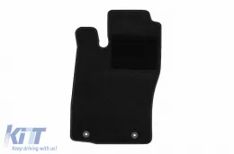 Textilfußmatten von Rigum geeignet für Opel Astra F 1991-1998, Set aus 4 Stück, schwarz-image-6246252