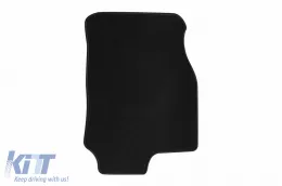 Textilfußmatten von Rigum geeignet für Opel Astra G 1998-2004, Set aus 4 Stück, schwarz-image-6246260