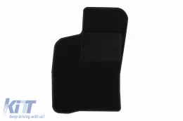 Textilfußmatten von Rigum geeignet für Opel Vectra A 1988-1995, Set aus 4 Stück, schwarz-image-6246318