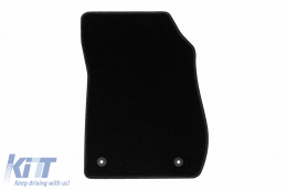 Textilfußmatten von Rigum geeignet für Opel Zafira C 2011-2019, Set von 4 Stück, schwarz-image-6246346