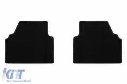 Textilfußmatten von Rigum geeignet für Opel Meriva 2003-2010, Set aus 4 Stück, schwarz-image-6247082