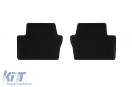 Textilfußmatten von Rigum geeignet für Opel Zafira B 2005-2014 mit 7 Sitzen, Set aus 6 Teilen, schwarz-image-6248070