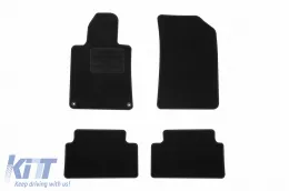 image-35-Textilfußmatten von Rigum geeignet für Peugeot 508 2011-2019, Set aus 4 Stück, schwarz