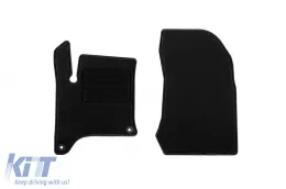 Textilfußmatten von Rigum geeignet für Peugeot 208 Hybrid, Opel Corsa Hybrid nach 2024, Set mit 4 Stück, schwarz-image-6247885