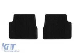 Textilfußmatten von Rigum geeignet für Peugeot 208 Hybrid, Opel Corsa Hybrid nach 2024, Set mit 4 Stück, schwarz-image-6247886