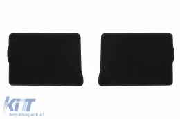 Textilfußmatten von Rigum geeignet für Renault Clio II 1998-2005, Set aus 4 Stück, schwarz-image-6246548
